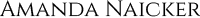 Amanda Naicker Logo