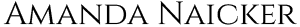 Amanda Naicker Logo